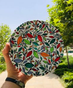 بشقاب سفالی پاییزی